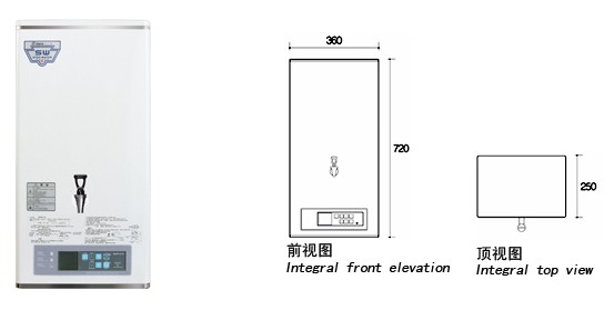 吉之美開水器單龍頭k2-30csw餐飲專用出廠批發(fā)價(jià)