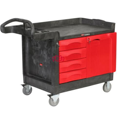 美國樂柏美RUBBERMAID FG453388 TRADEMASTER 推車