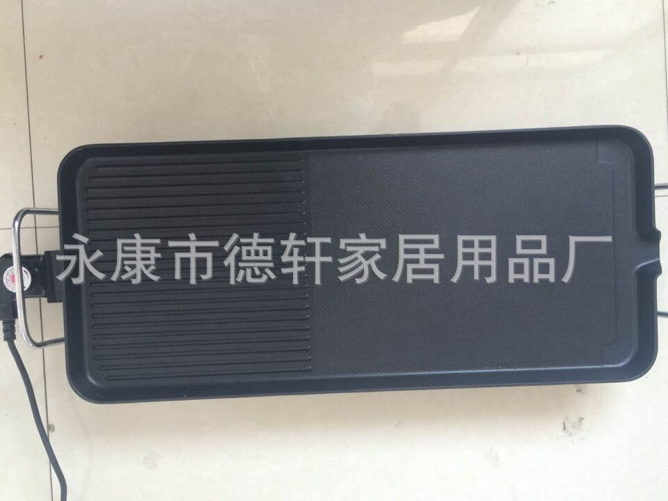 無煙燒烤爐 韓式電烤爐 家用/商用不粘電燒烤盤 烤肉鍋一件代發(fā)