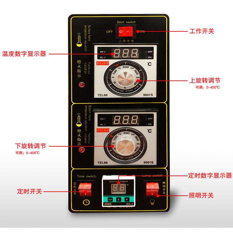 廚寶KB-10一層二盤燃氣 烘焙設備 蛋糕面包商用烘烤爐烤箱