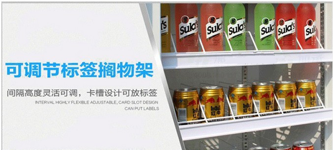 廠家直銷冰柜批發(fā) 立式雙門商用冰箱便利店展示柜超市飲料陳列柜