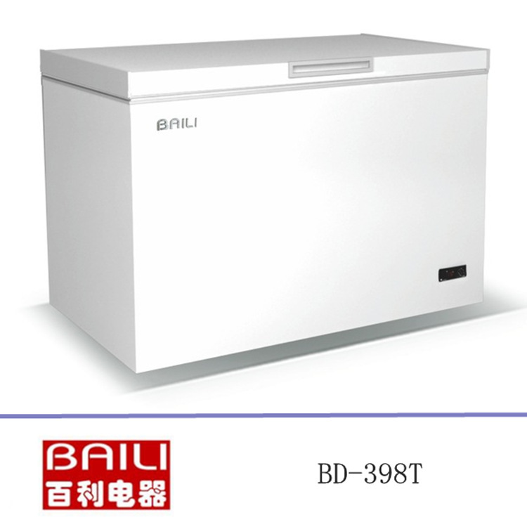 百利BD-398T速凍冷柜 超低溫臥式冰柜 可達零下40℃ 商用制冷設備