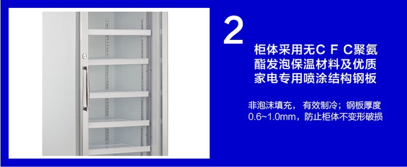 廠家直銷冰柜立式五門冷藏陳列柜 飲料展示冰箱 超市便利店保鮮柜