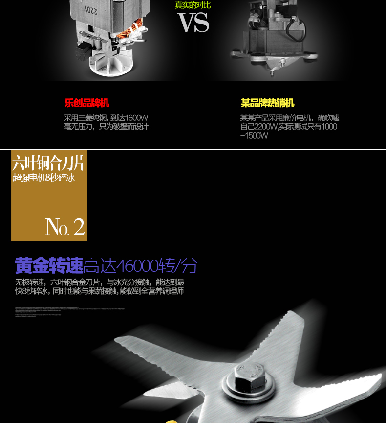 樂創商用沙冰機奶茶店冰沙刨冰碎冰攪拌榨汁機家用現磨五谷豆漿機