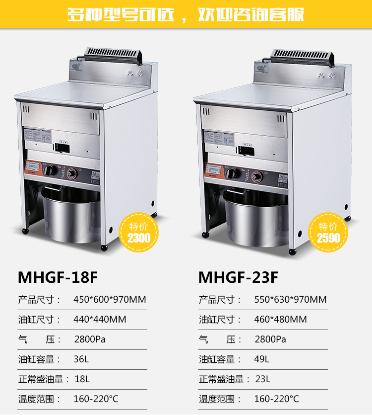 雞排炸爐商用立式 炸爐 燃氣自動恒溫油炸機 漢堡店雞排炸爐