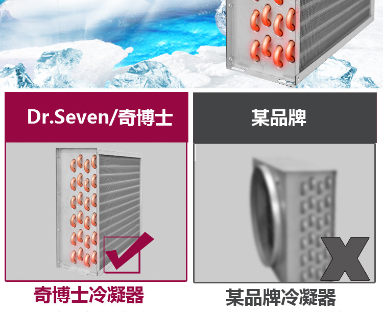 奇博士冰淇淋機機商用全自動 立式雪糕機三色甜筒機 軟冰激凌機器