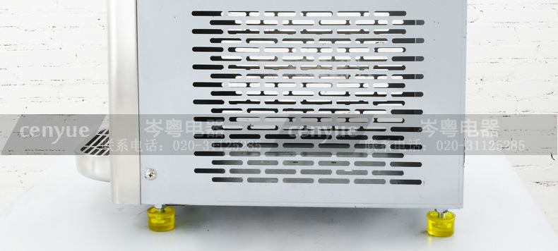 宇雪RB1116A 商用單缸臺式甜筒機 不銹鋼軟式冰淇淋機