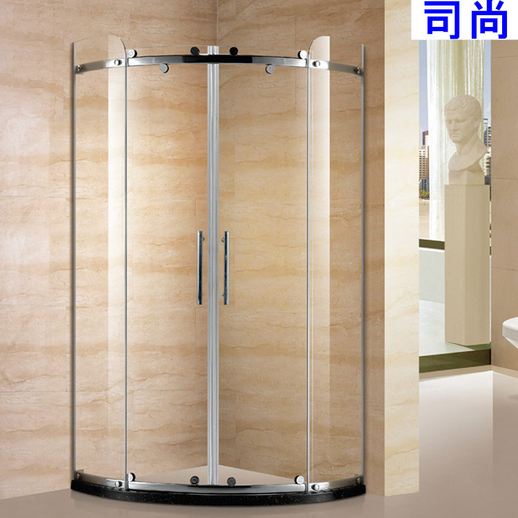 非標訂做酒店整體衛(wèi)生間304不銹鋼淋浴房 shower door S6046