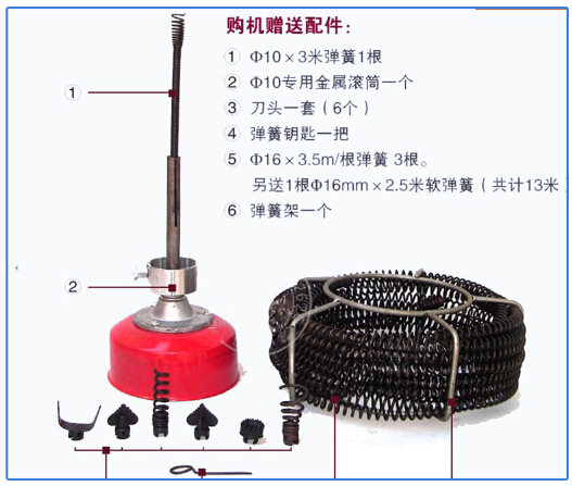 廠家直銷家用大功率大力電動疏通機 電動高壓管道疏通機