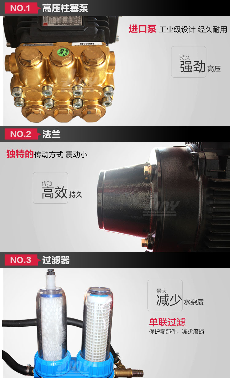 工業(yè)級冷水高壓清洗機 沖洗機 工廠船用超大流量管道疏通機10.5kw