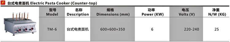 TM-6臺式電煮面爐0004