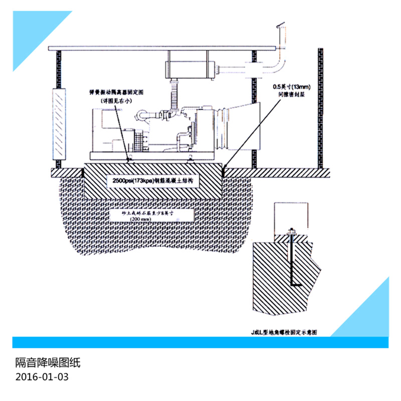 深圳發電機房消音降噪/噪聲治理工程-國家環保標準60分貝