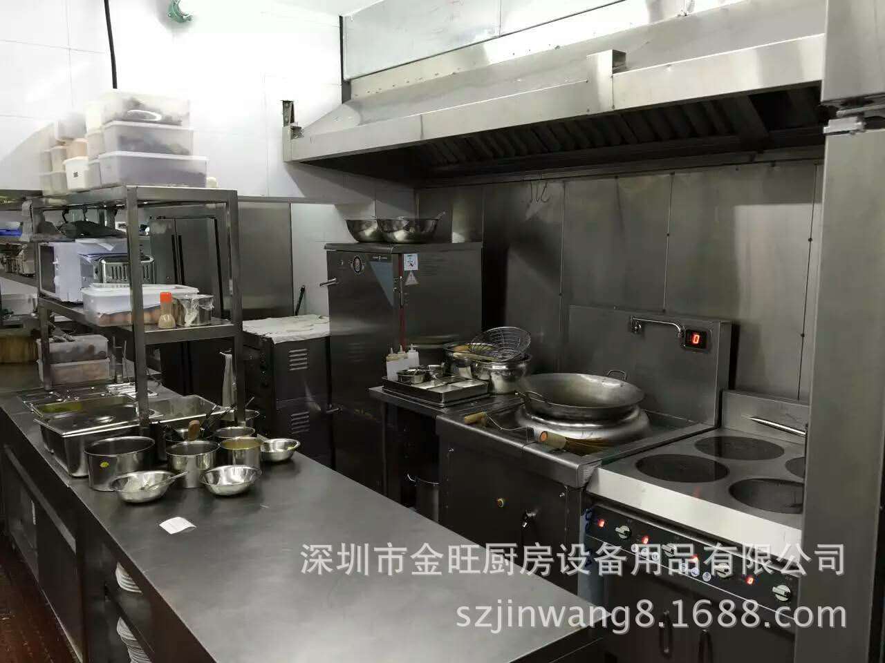 燃氣單頭單尾小炒爐 商用廚房灶具設備 餐廳飯館爆炒爐具定制