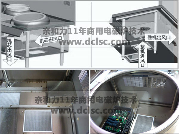 商用單頭電磁大鍋灶QHL-DC20KW