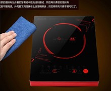 帝菱電器 特價(jià)3.5KW臺(tái)式超薄不繡鋼商用電磁爐平爐湯爐旋鈕