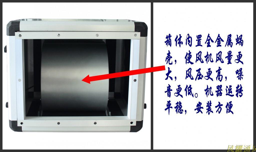 排風機柜式離心風機箱網咖辦公室商用抽風機酒店空調風柜 KBF-20P